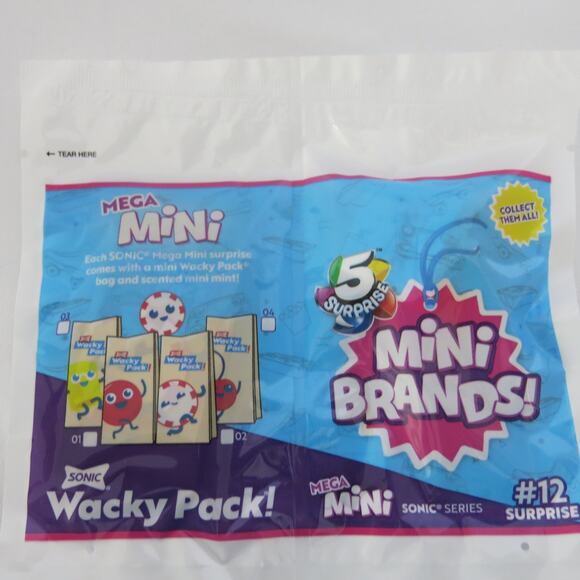 SONIC DRIVE IN WACKY PACK Mini Brands #12 Tots New/Unopened Toys - Picture 1 of 5